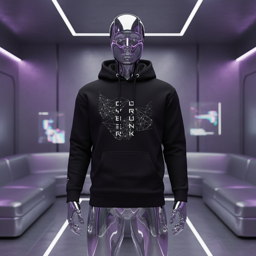 Cyber Drunk Hoodie - Design For Dinner