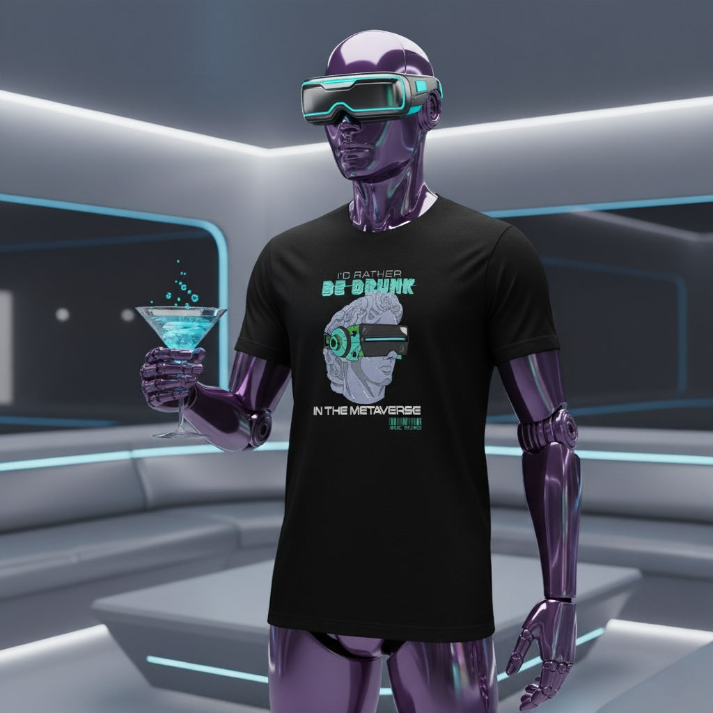 Drunk in Metaverse T-shirt
