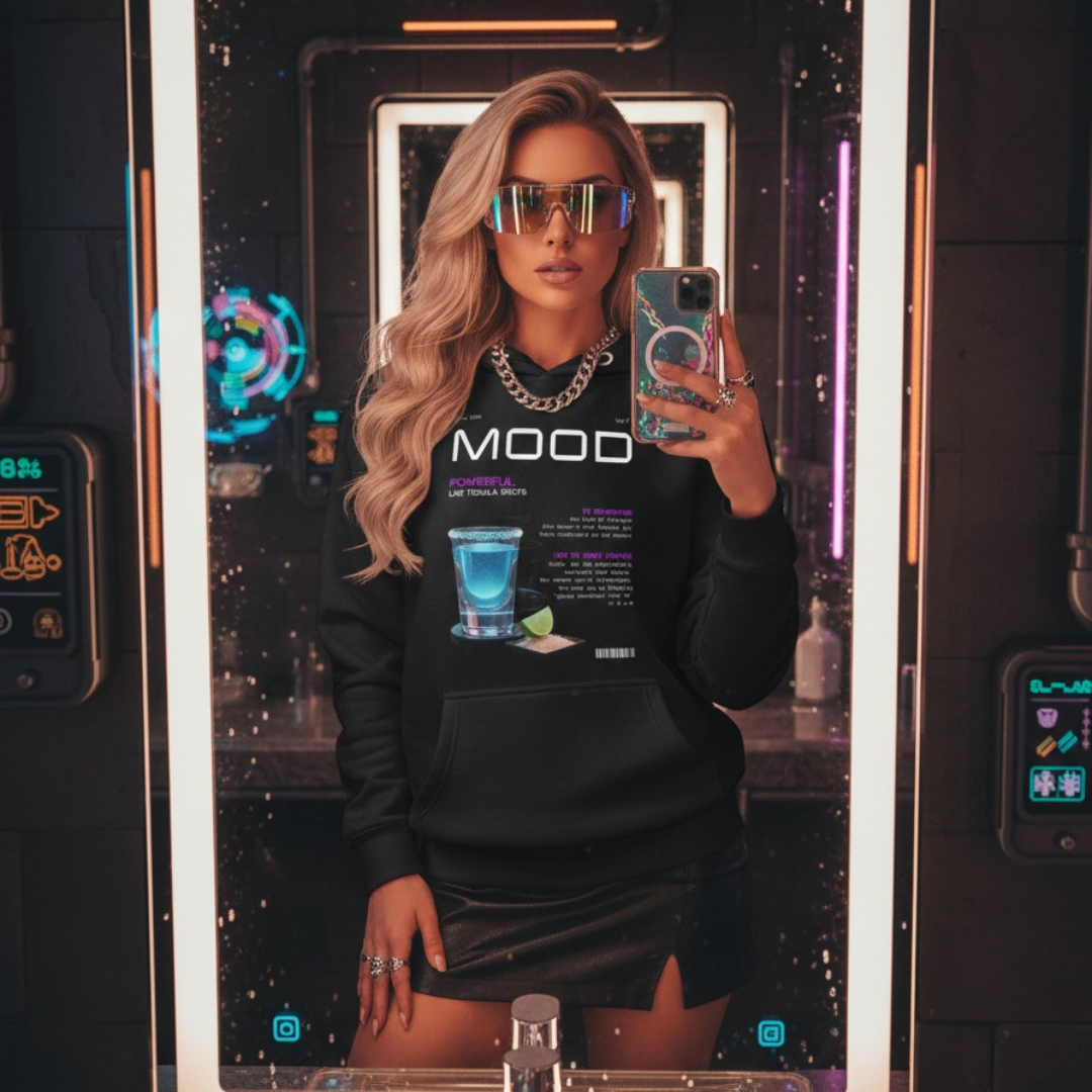 AR Hoodie - Mood Powerful - Design For Dinner