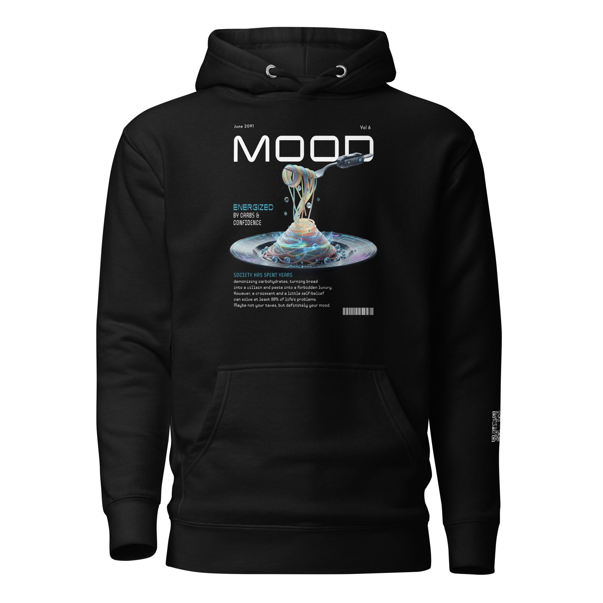 Mood Energized AR black hoodie