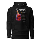 AR Black hoodie with a Negroni design on a white background