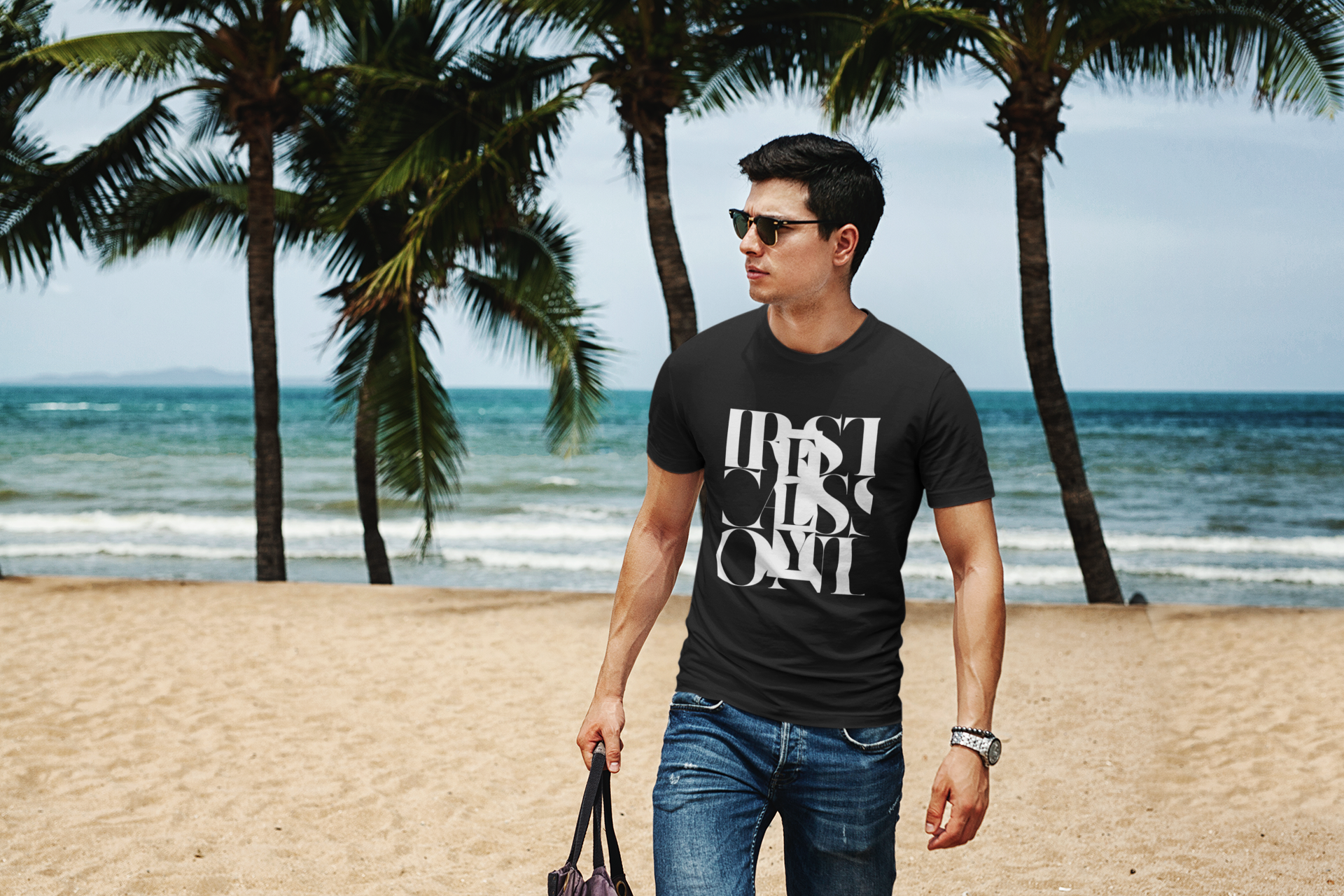 Fly Unisex T-Shirt Black