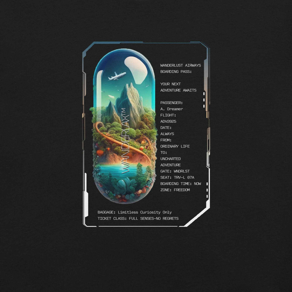 AR T-shirt - WANDERLAX™
