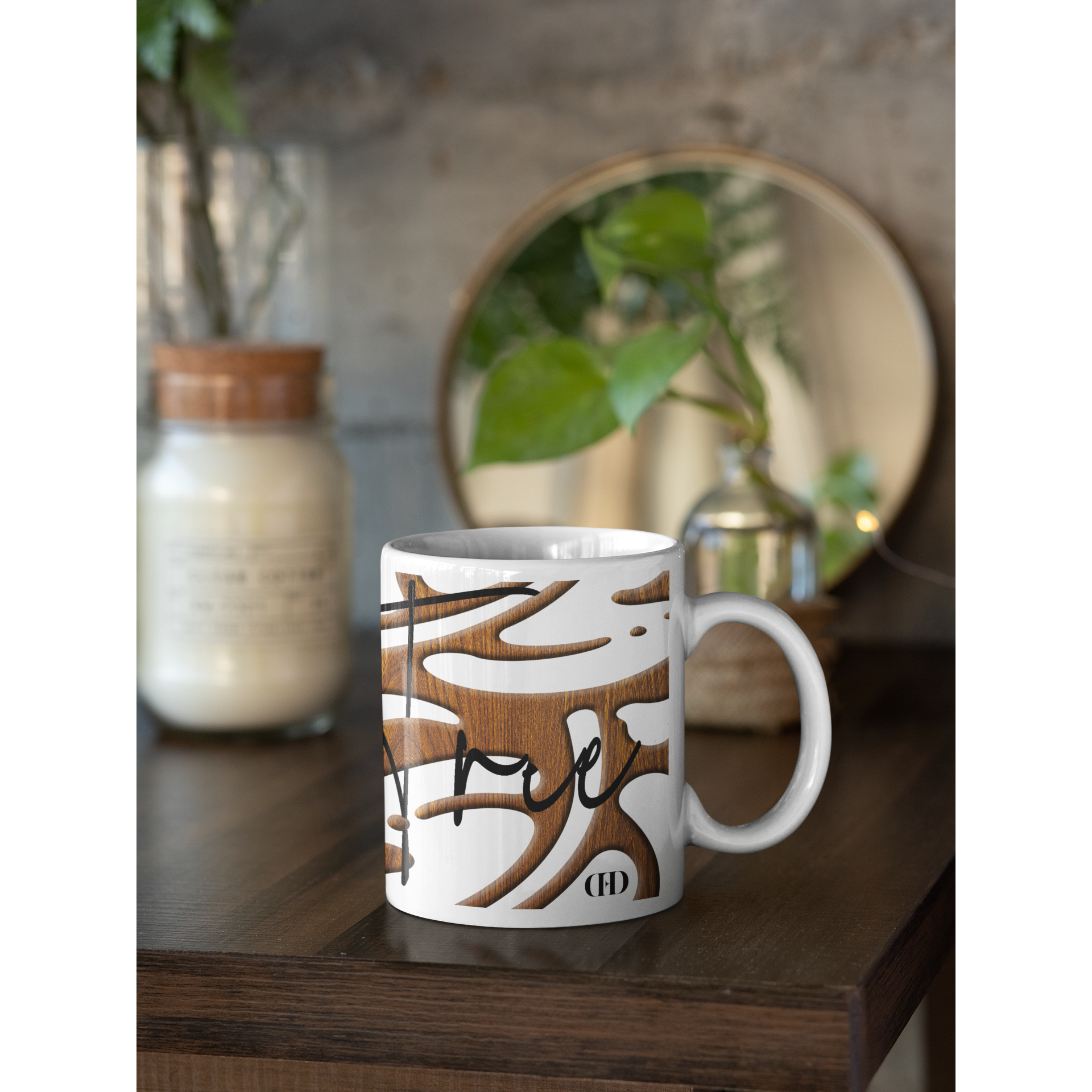 Coffee Tree Mug freeshipping - Design For Dinner