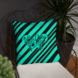 Striped Butterfly Pillow freeshipping - Design For Dinner