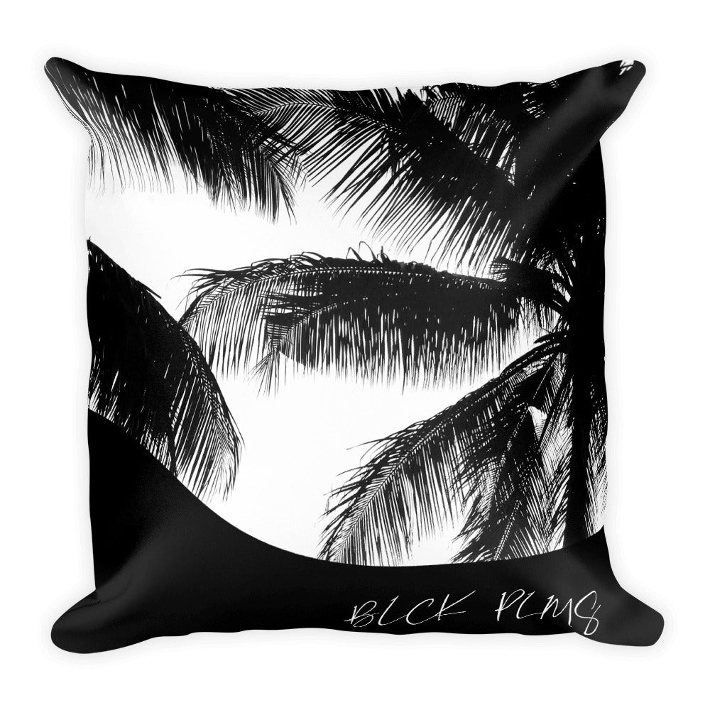 Black Palms Pillow freeshipping - Design For Dinner