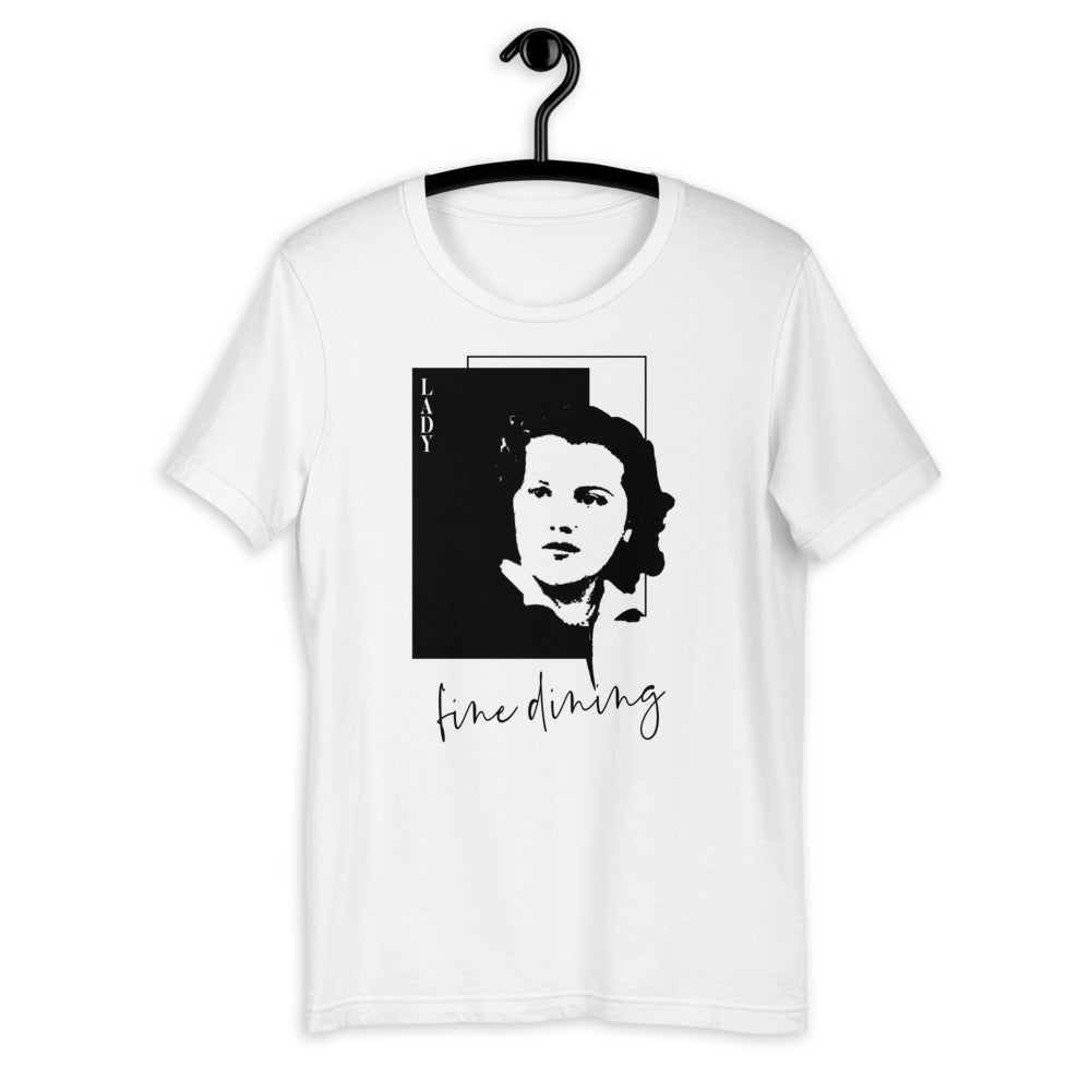 Lady Fine Dining T-Shirt freeshipping - Design For Dinner