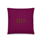 Choco Bttrfl Bordeaux Pillow freeshipping - Design For Dinner