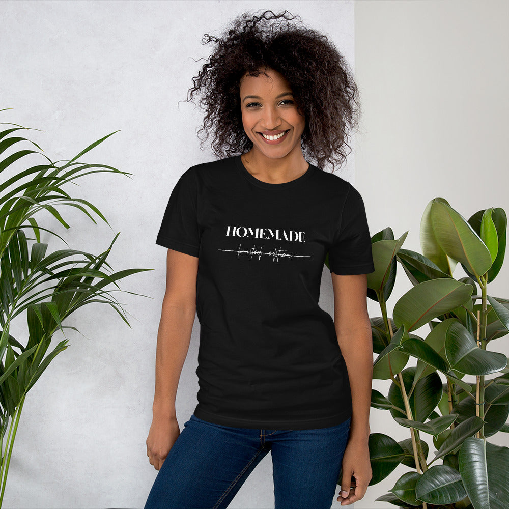 Homemade Unisex T-Shirt Black freeshipping - Design For Dinner