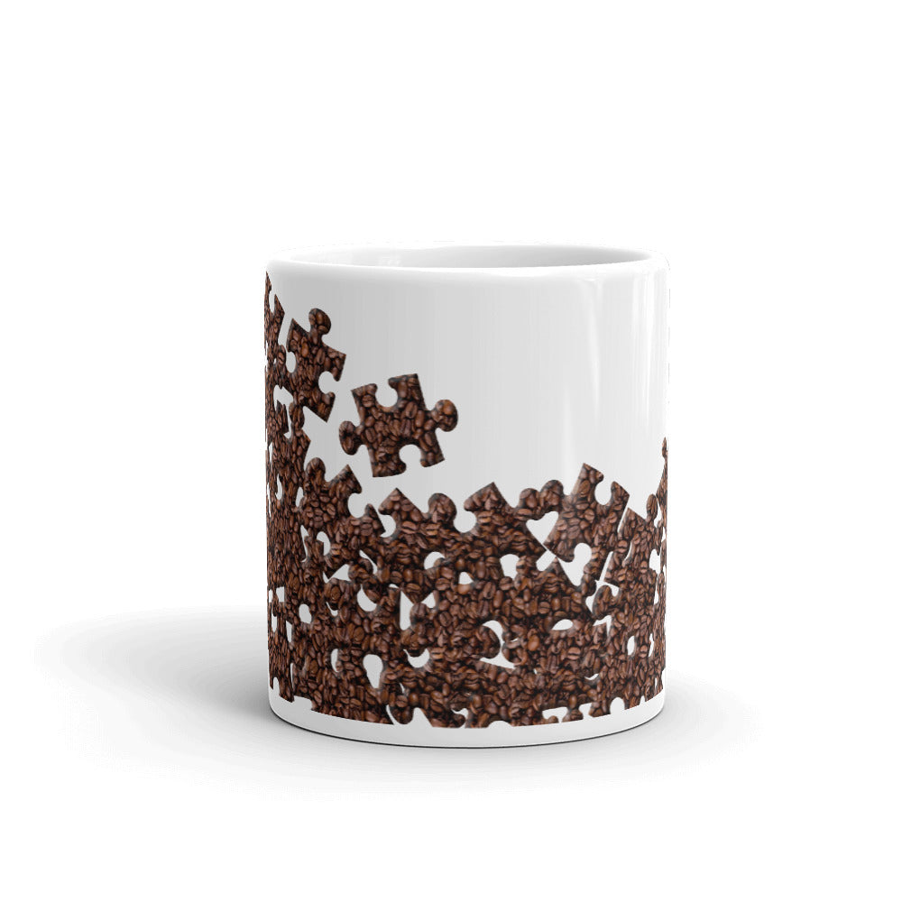 Puzzle Coffee Mug freeshipping - Design For Dinner