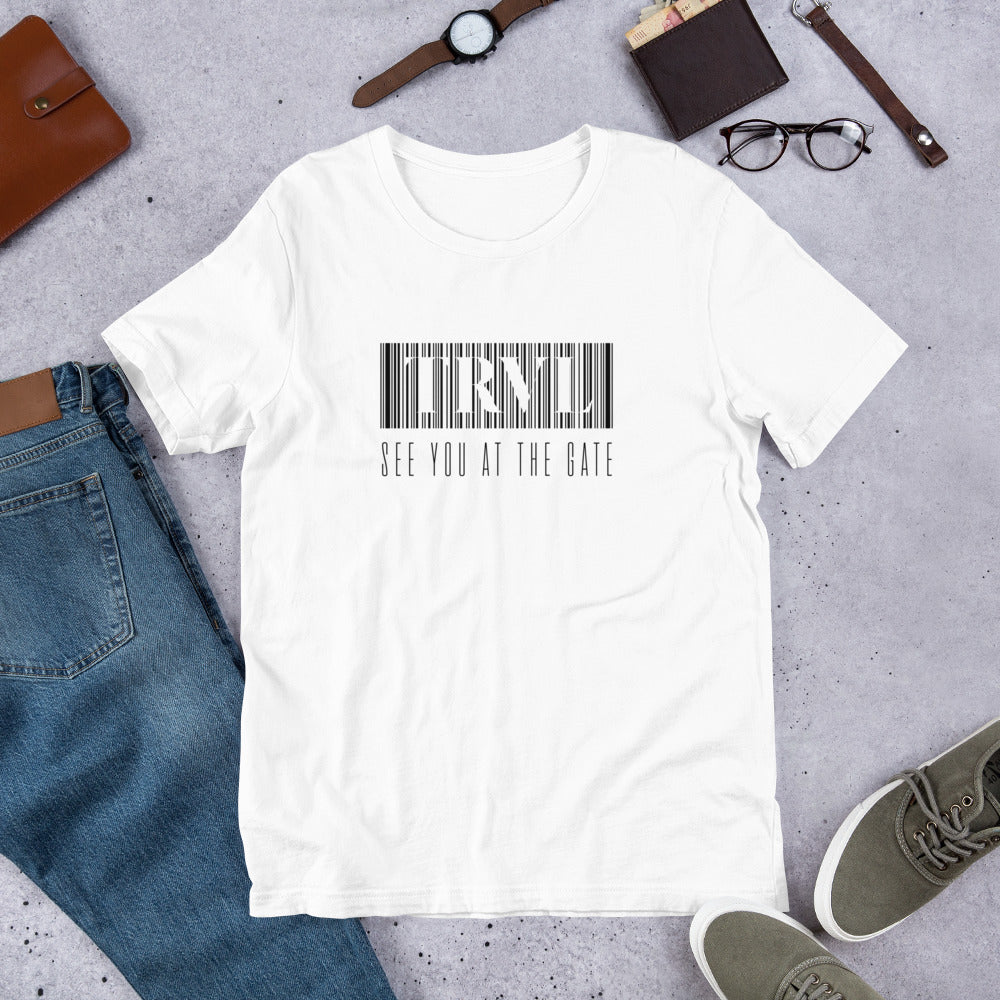 TRVL Unisex T-Shirt White freeshipping - Design For Dinner