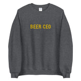 Beer Embroidered Sweatshirt freeshipping - Design For Dinner