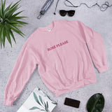 Rosé Embroidered Sweatshirt freeshipping - Design For Dinner